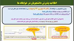 اطلاعیه مهم اداره خوابگاه ها: پذیرش دانشجویان در خوابگاه ها